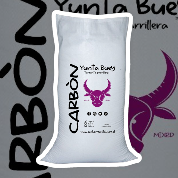 Carbón YUNTA BUEY Wood MIXED SACO GRANDE